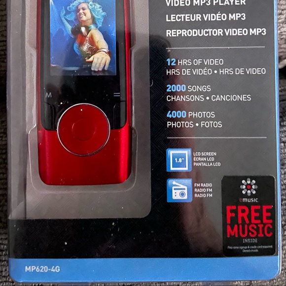 Coby video M3 Player/Video - Picture 3 of 3